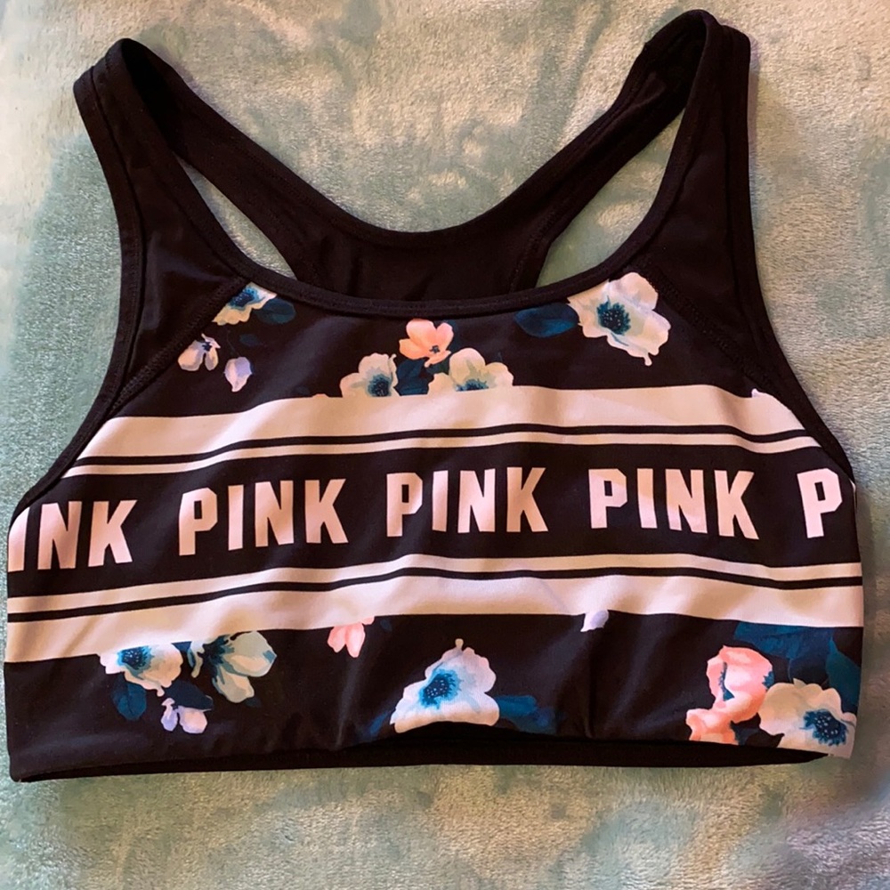 Flower PINK Bra
